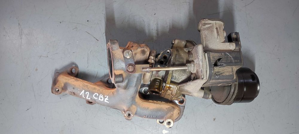 Turbo cu actuatorul crapat volkswagen vw golf 6 hatchback an 2010 1.2 benzina CBZA