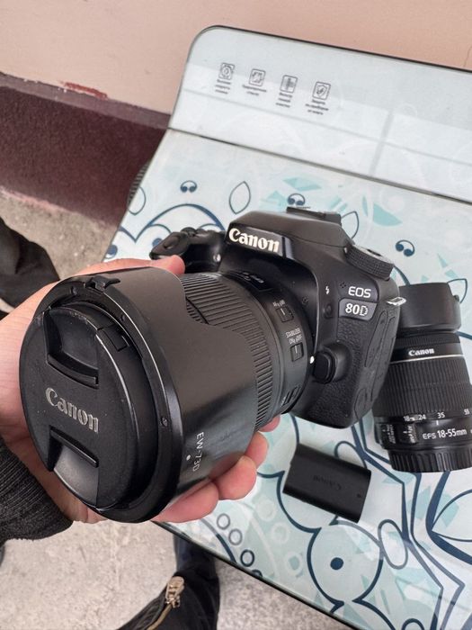 Canon 80D sotiladi