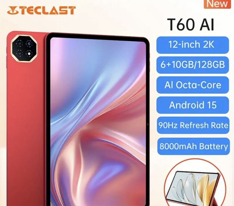 Таблет 12 инча, нов, на български