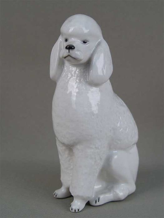 Статуэтка фарфоровая ЛФЗ Пудель