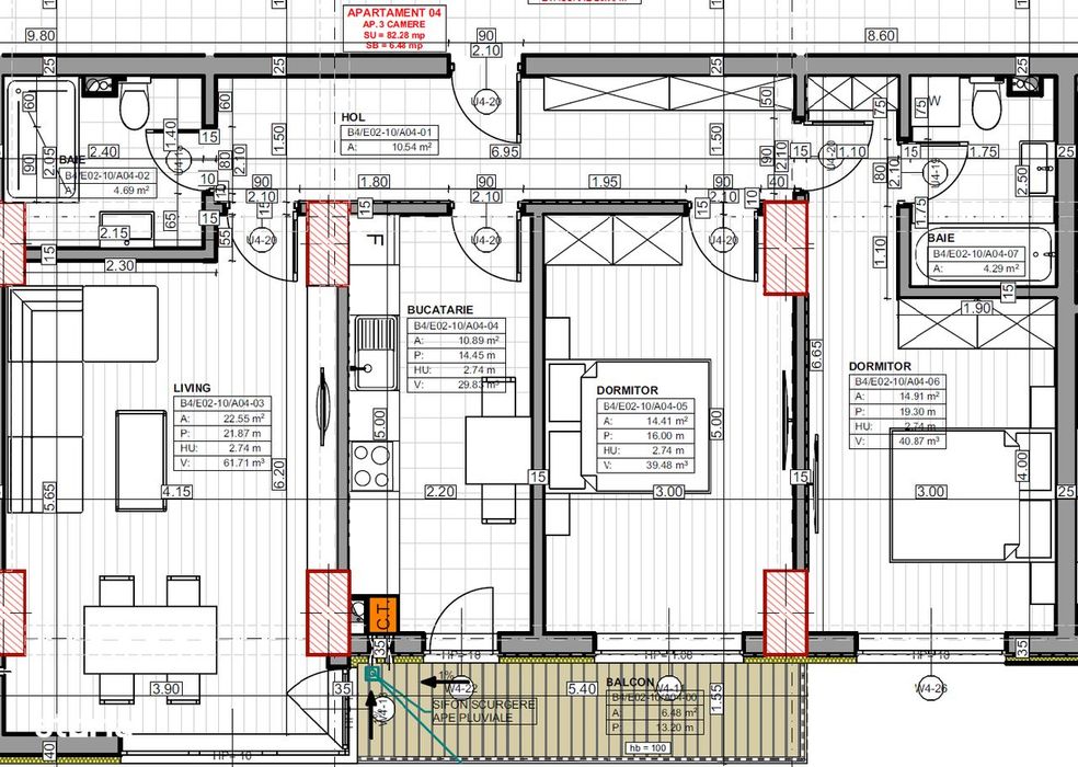 Apartament 3 cam - Constanta - zona Energia Residence