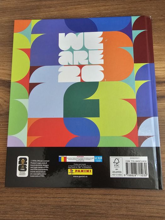 Album hard cover world cup 2026 + stickere