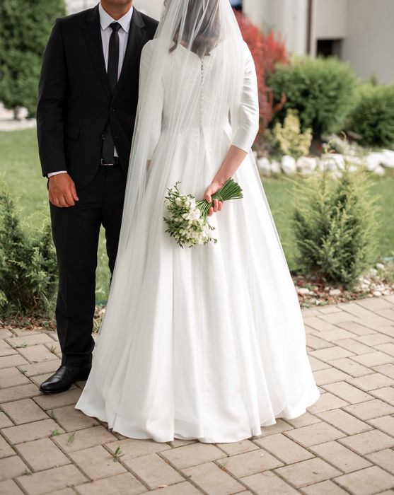 Rochie de mireasă simplă