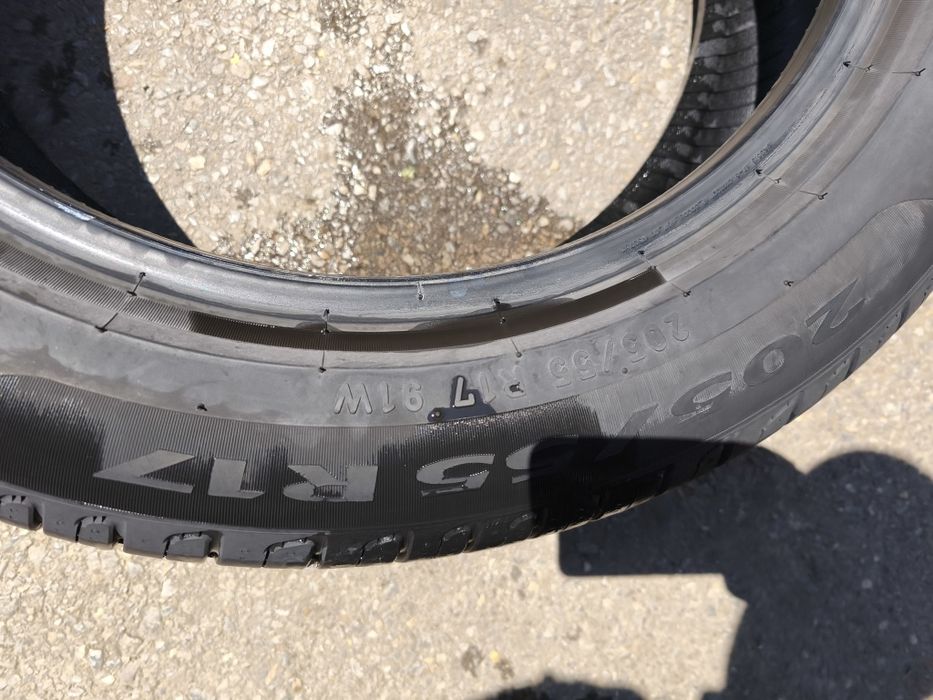 205/55/17" 4бр Pirelli cinturato P7,dot4720,7mm