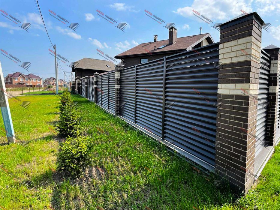 Забор жалюзи от производителя