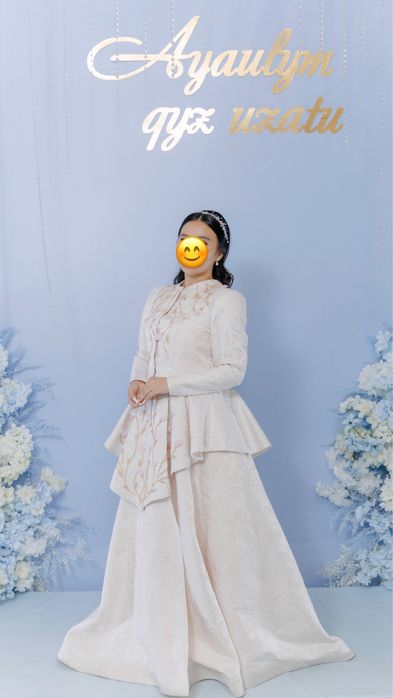 дизайнерское платье на узату