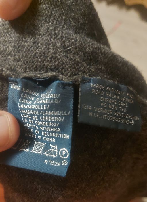 Polo ralph lauren вълна пуловер M мъжки