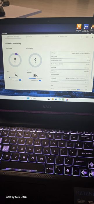 Msi Katana gaming laptop