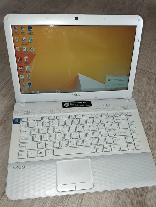 Продам ноутбук sony vaio
