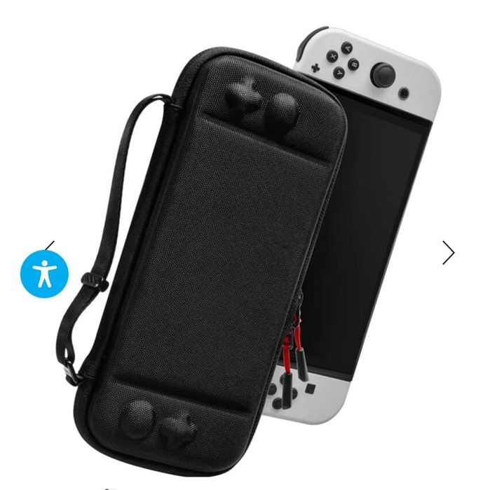 Husa depozitare si transport compatibila cu Nintendo Switch 2, Negru