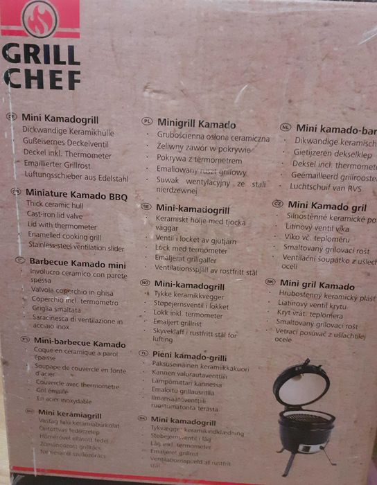 Grill multifunctional Mini Kamado