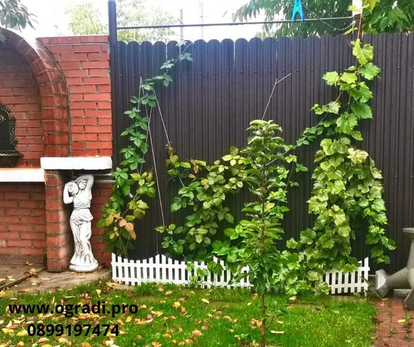 Метални  профили за ограда, оградки