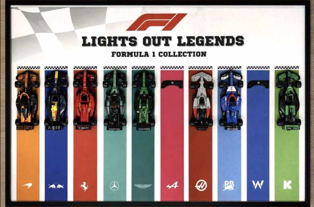 Tablou Orizontal Suport Lego Formula 1 Speed Champions