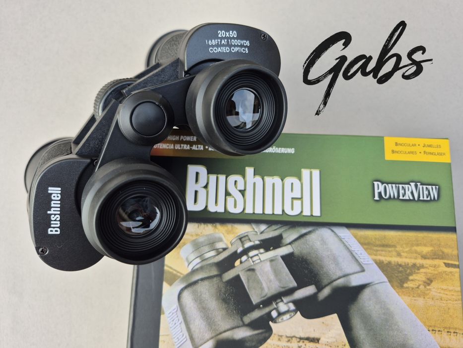Бинокъл Bushnell 20x50 ,168FT AT 1000YDS Coated Optics