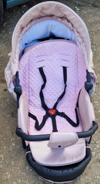 Vând căruț Adbor-Avenue 3D roz,