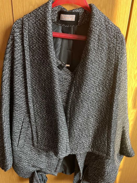 Зимно късо палто  - пончо
