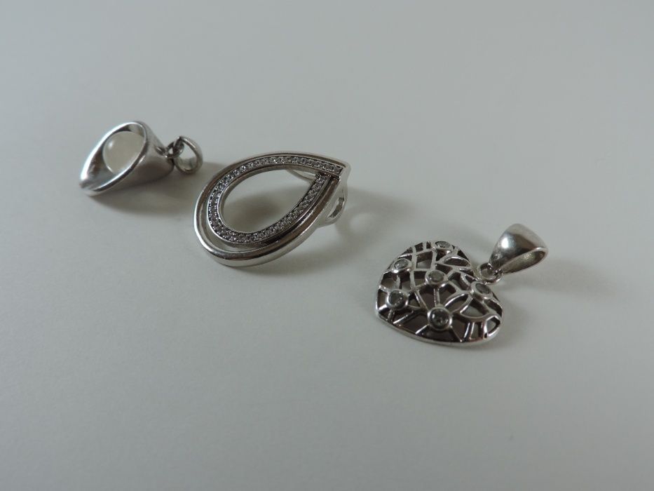 Сребърни висулки и обеци ЛОТ