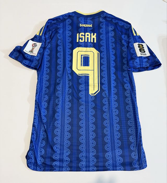 Tricou fotbal barbati Suedia , Isak Worldcup