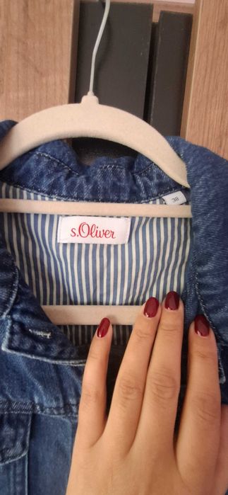 Дънкова рокля- риза