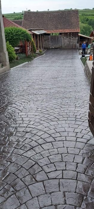 Beton amprentat  pavaj