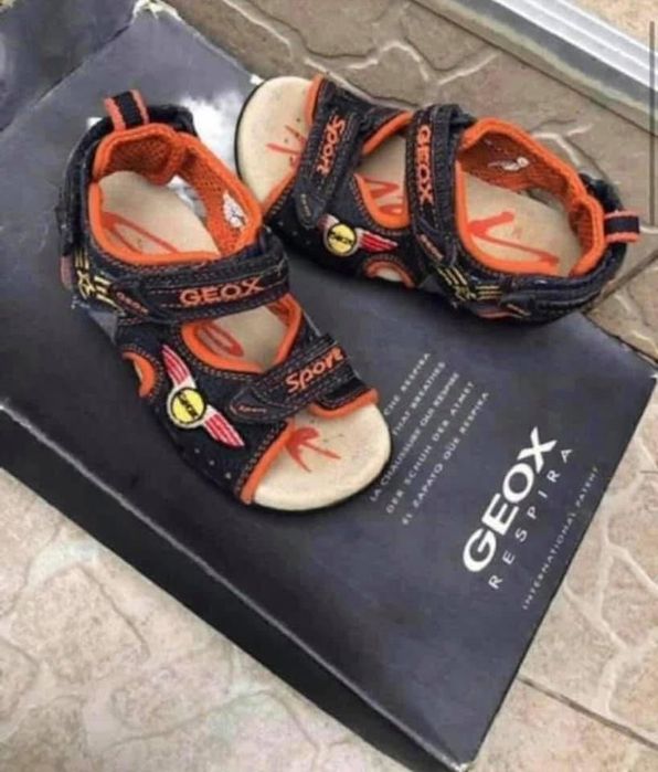 Dandale baiat GEOX-marimea 27,inter17cm,cu piele,nu CROCS,Salomon