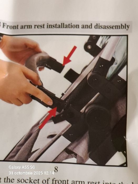 Caut o bara protectie carucior copii