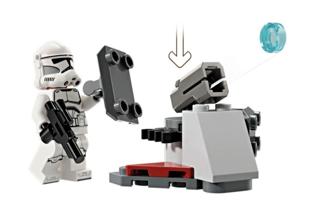 LEGO Star Wars Клонинг щурмовак и боен дроид – боен пакет 75372