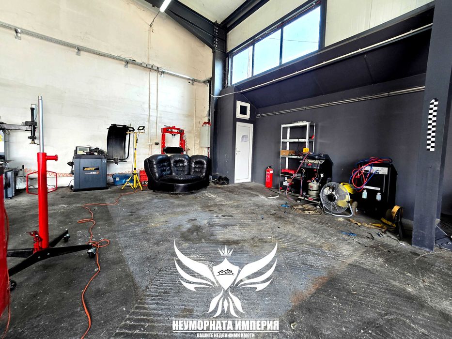 Дава се под наем Промишлена сграда в с. Скутаре, Област Пловдив - 90 кв.м за 418.71 € - Снимка #2