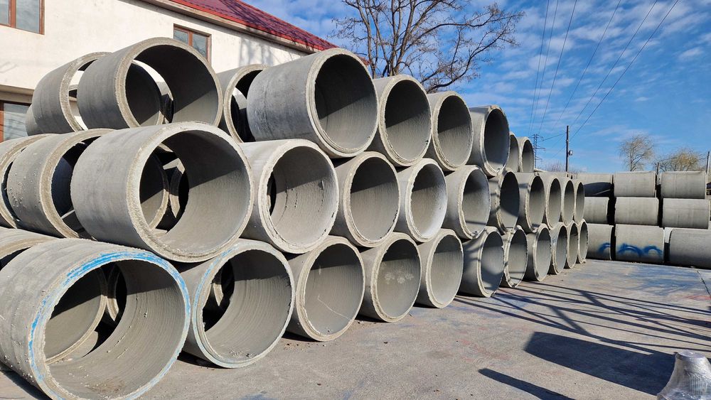 Tuburi beton, cămine din beton, fosă, capace beton, tub beton Buzau