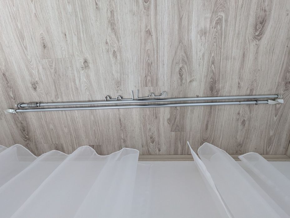 Sina/bagheta perdea/draperie Ikea 4 bucati
