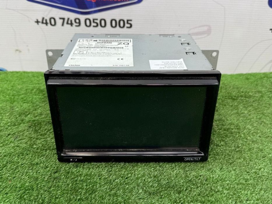 Display navigatie navi radio cd multimedia 2016 nissan leaf em57 electric motor f/ev 2011-2017