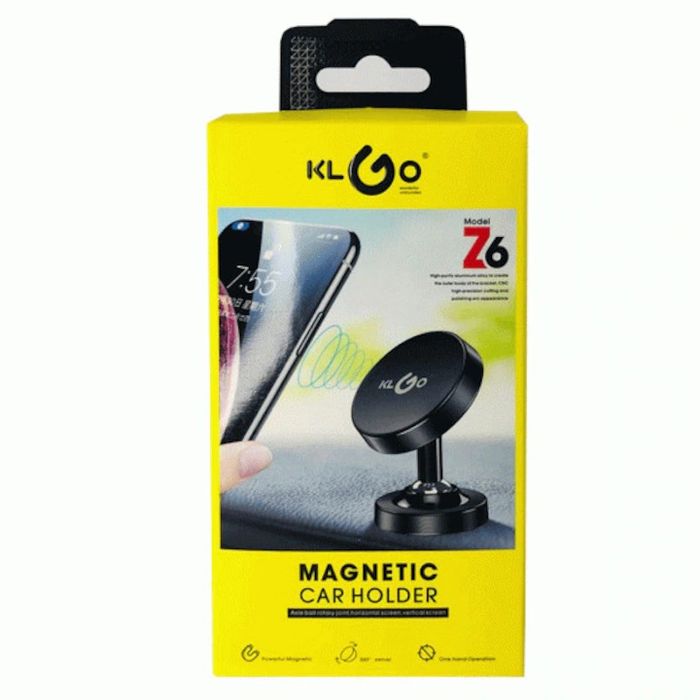 Магнитна поставка за смартфони KLGO Z6 360 градуса