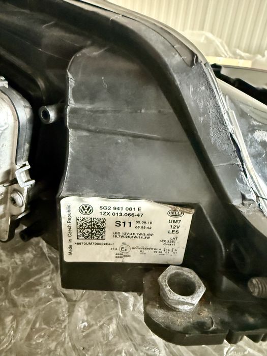 VW Golf GTI MK 7.5 2018- Фарове,стопове и декорация за предна броня