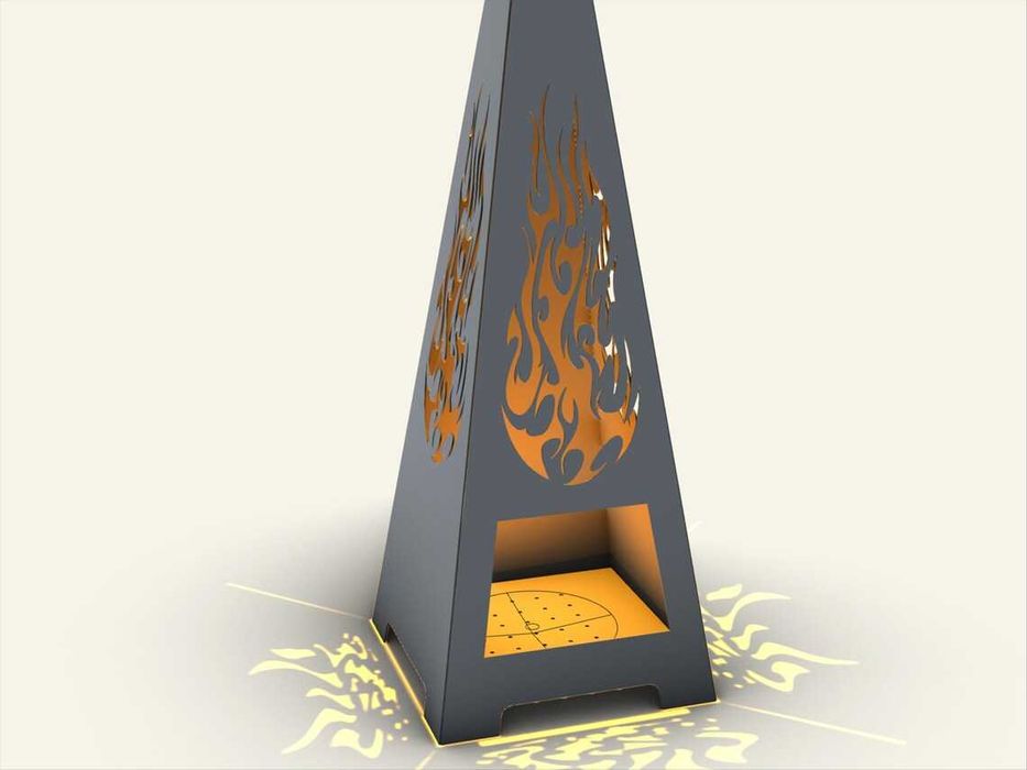 Focar gradina metal debitat CNC laser