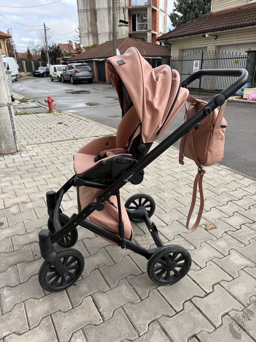 Бебешка количка 2в1 ANEX E/type цвят peach