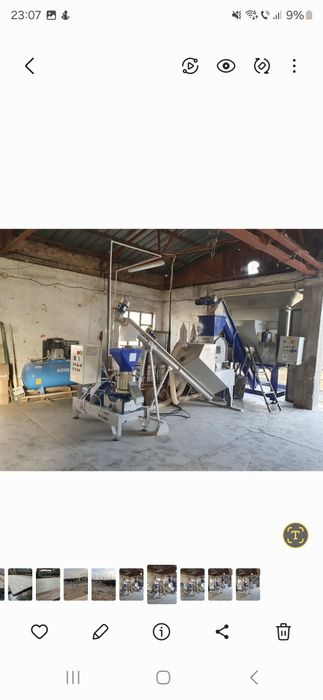 Linie producție peleti PLT 400 supercompact