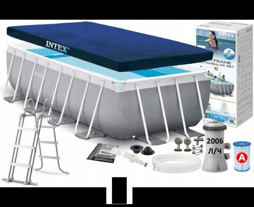 Каркасный бассейн | INTEX | basseyn | bassen | бассейн| басейн | ПП-14