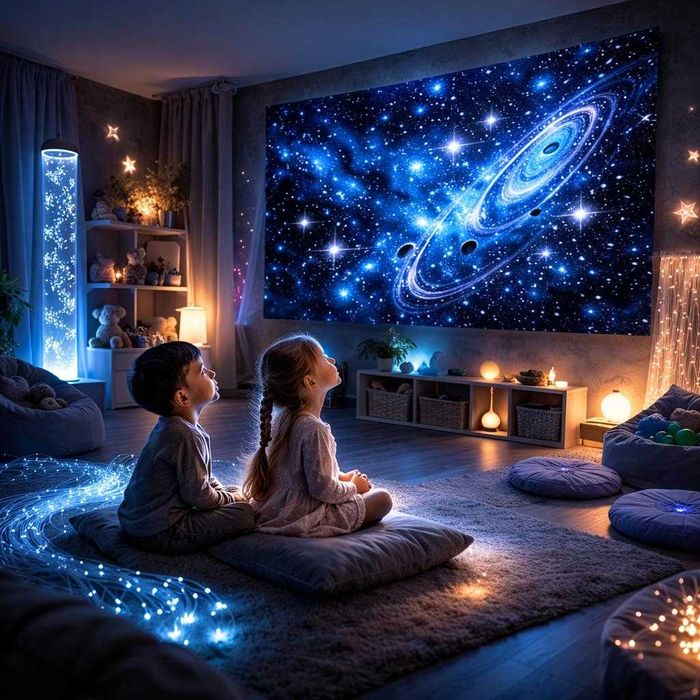 Ковер звездное небо/сенсорное оборудование/ковер для сенсорных комнат