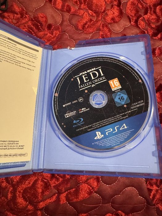 Продается игра на ps 4 jedi fallen order