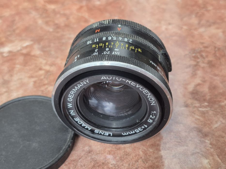 Obiectiv lentila foto Revuenon 35mm  m42