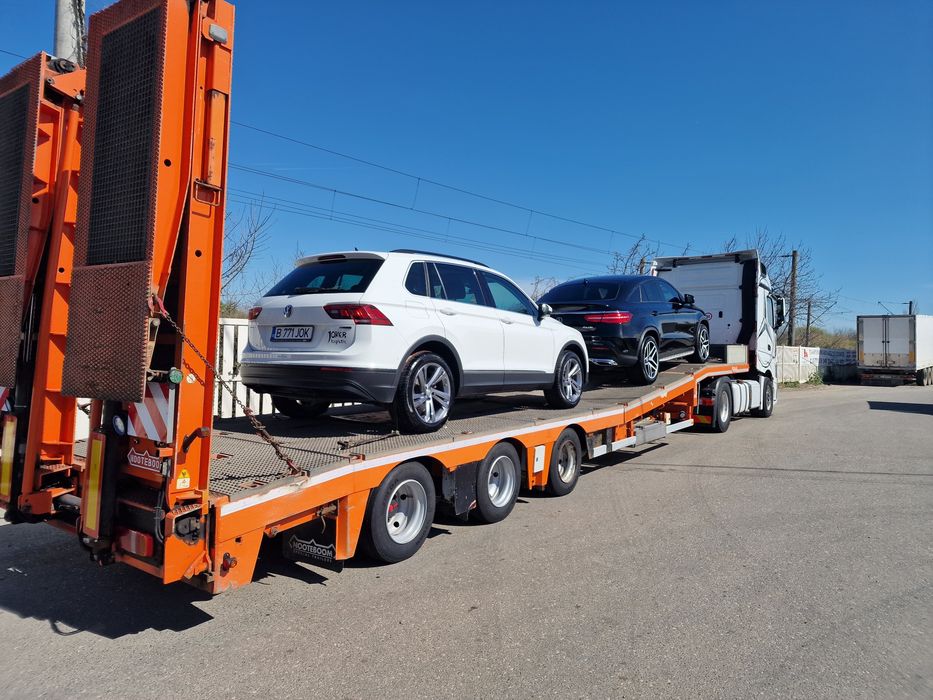 Mercedes Actros 1844 MP3 cu trailer Nooteboom