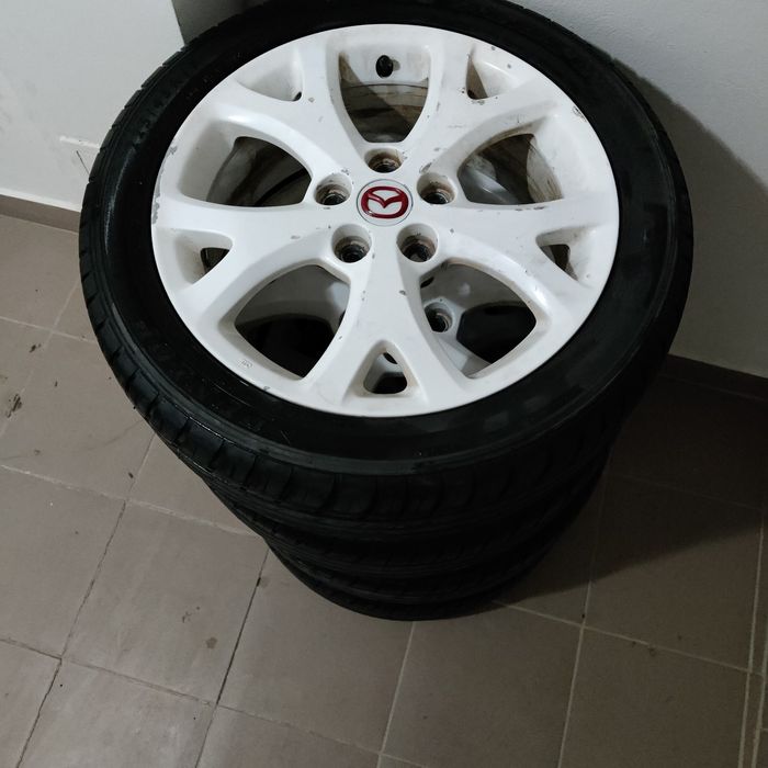 Jante Mazda R17 + Anvelope vara Dunlop