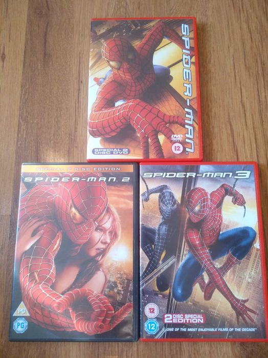 ДВд оригинални Индиана Джоунс Кръстникът Призън брейк Спайдърмен и др