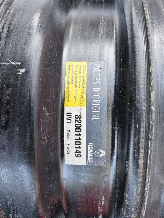 JanteTabla 15''4x100DaciaLogan/Sandero/Dokker,RenaultClio/Modus/Kangoo