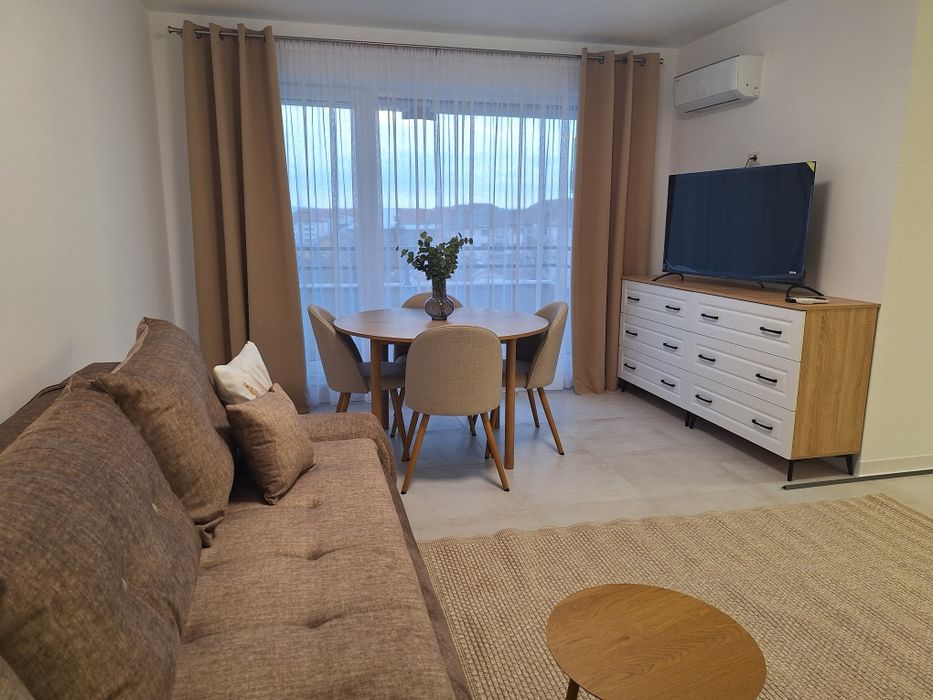 Apartament cu 2 camere de inchiriat,bloc 2025,loc de parcare subteran