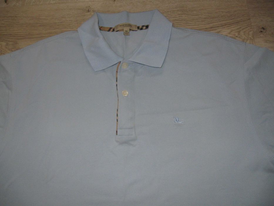 Burberry оригинална мъжка тениска с яка, блуза, риза