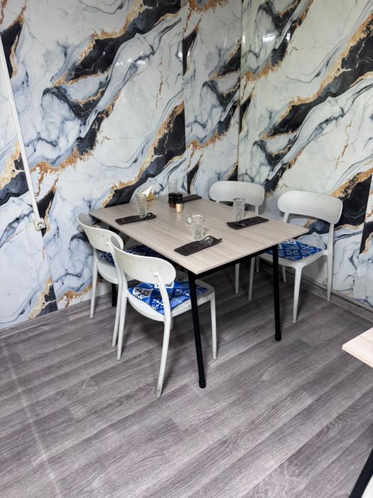 Стол со стульями , 6 стол + 24 стула.