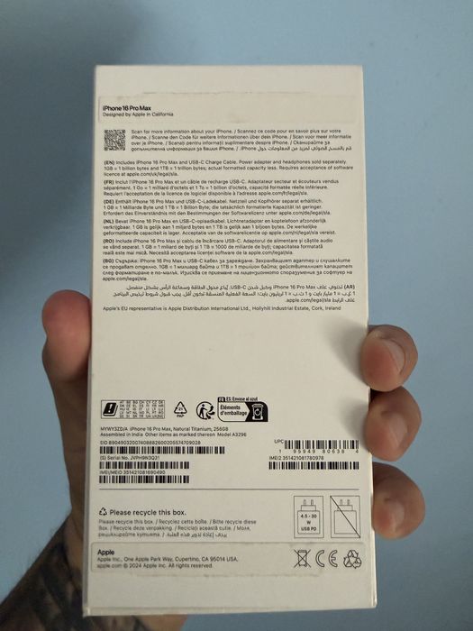 Iphone 16 pro max 256  impecabil ca nou