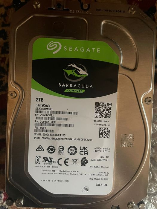 HDD для компьютера 2TB - 4TB