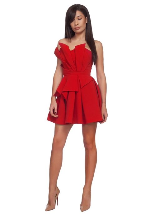 cliche рокля синя